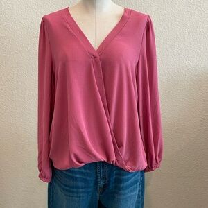 NWT Lush pink shirt. Large